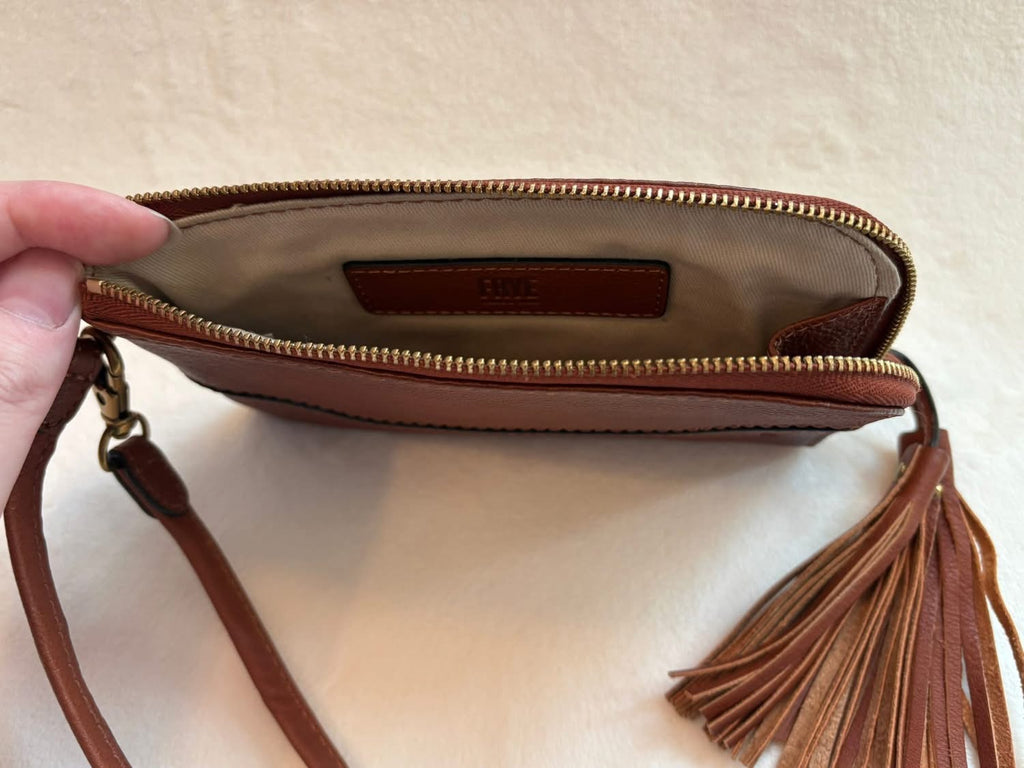Frye Brand Leather Wristlet